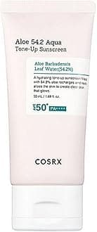 Aloe 54.2 Aqua Tone-Up Sunscreen SPF 50 Plus by Cosrx for Unisex - 1.69 oz Sunscreen