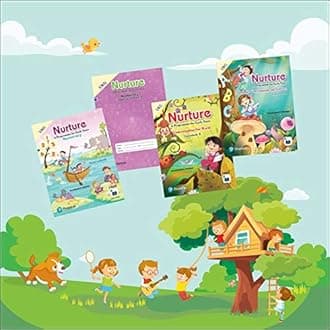EVS,Maths,English Activity Books for Kids' (4-5 years)|Nurture-A Program for Early Years Combo|UKG|By Pearson Paperback – 1 January 2019
