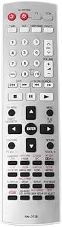 Wondiwe Remote Theater, Remote Control Replacement for Panasonic EUR7722X10 DVD Smart Television TV Controller Home Theater Systems