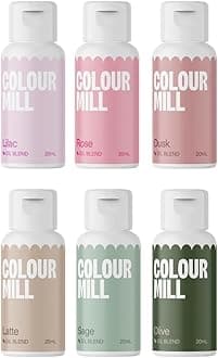 Colour Mill Botanicals - Gift Set of 6 Oil Based Colouring