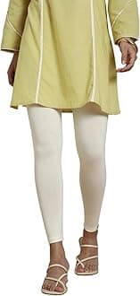 TWIN BIRDS Tailored Cut & Classic Fit Stretchable Viscose Elasthane Fabric Ankle Length Leggings for Women