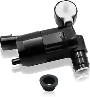 SecosAutoparts Windshield Washer Pump Compatible with Infiniti JX35 QX60 13-21 Compatible with Nissan Pathfinder 2013-19