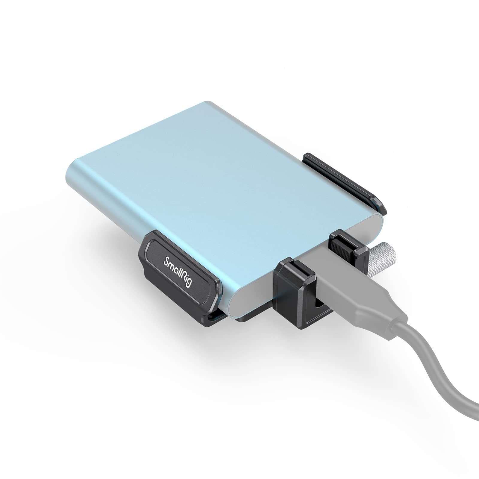 SMALLRIG SSD Mount Bracket SSD Holder for Samsung T5/T7 SSD, SanDisk SSD, San...