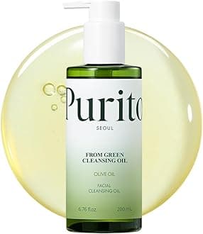 From Green Cleansing Oil 6.76 fl.oz / 200ml, Makeup Remover, Facial Cleanser, light cleansing oil, oil cleanser, EWG