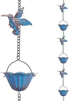 Hummingbird Rain Chain