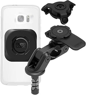 Fork Stem Motorcycle Phone Mount PRO Kit with Vibration Dampener and MAG Universal Adaptor