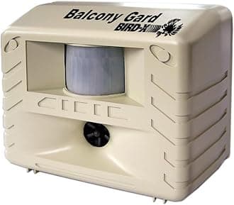 Bird-X Balcony Guard Ultrasonic Bird Deterrent