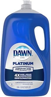 Dawn Ultra Platinum Advanced Power Dishwashing Liquid, Fresh Scent, 90 Ounce