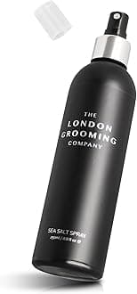 The London Grooming Company Sea Salt Spray For Hair for Men | Firm All-Day Hold & Easy To Wash Out | Seasalt Spray Hair | 250ml (8.8 Fl Oz)