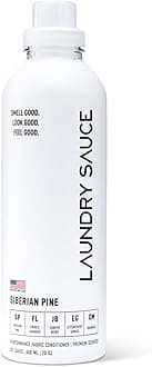 Laundry Fabric Softener (Siberian Pine) Luxury Fragrance, Softens & Preserves Fabric, Reduces Wrinkles, 19 Fl Oz