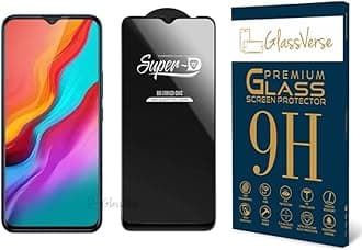 GlassVerse Superd Oleophobic Tempered Glass For Infinix Hot 9 Play Smartphone(Pack Of 1) With Free Installation Kit Full Screen Protector If Received Damaged-6.82 Inch