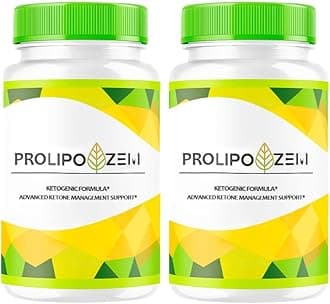 Lipo-zem Supplement Capsules for Weight Energy, Vitality and Wellness Health Support, 100% Natural Advanced Formula, Vegan Magnesium, Calcium BHB,60 Count (2)