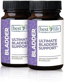 Ultimate Bladder Support - Dietary Supplement - 2 Bottle Supply - Restore Your Freedom and Confidence for Good