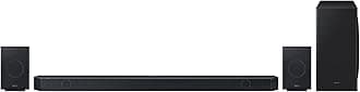 Samsung Q930D Q-Symphony 9.1.4ch Cinematic Dolby Atmos Wi-Fi Soundbar with Subwoofer and Rear Speakers