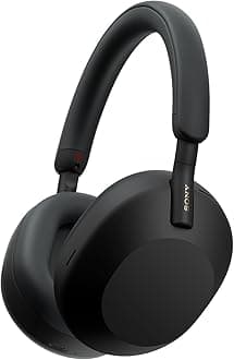 Noise Canceling Wireless Headphones - 30hr Battery Life - Over-Ear Style - Optimized for Alexa and Google Assistant - Built-in mic for Calls - WH-1000XM5B.CE7 - Limited Edition - Charcoal Black