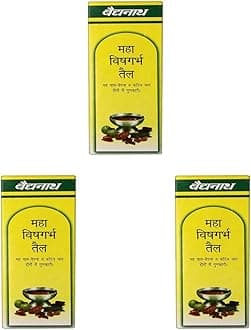 Baidyanath Mahavishgarbh tail - 100 ml | Helps in Mascular pain, inflammatory infections and acute vatrogas (Pack of 3)