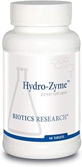 Hydro-Zyme Digestive Support, Contains Betaine Hydrochloride, Supports Healthy Gastric pH 90 Tablets