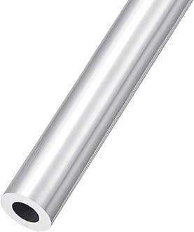 sourcing map 6063 Aluminum Tube (20mm OD x 10mm ID x 300mm L), Aluminum Round Tubing - for Home Furnishing, Machinery, DIY Handicraft