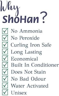 ShoHan Japanese Black Brown Hair Dye - MINIMUM BUY 6PC - 40+ Days Instant Colour Touch Up - Permanent Colour for Women - Powder For Men - Dye For Women Ammonia Free Safe Colour - Light Brown - Henna Powder Organic For Gray Concealer- Began Hair Color - Black Henna - Pack Of 1 (6g)