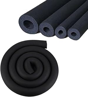 Foam Pipe Insulation, 1" Foam Tubing for Guitar Rack , Utensils,and Roof Rack, etc-- 1"(25mm) ID 1-23/32"(43mm) OD - 6Ft (1 x 1-23/32)