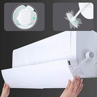Air Deflector Anti-direct Retractable Air Conditioner Cover Exhaust Fan Wind Deflector Deflector Accessories JFYCUICAN