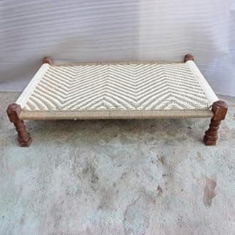 Doxey Modern Natural Rope Bed Charpai/Charpoy