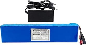 60V 38Ah Electric Bike Battery Ebike Battery 16S2P High Power Battery with BMS Charger with Charger for Bicycle(XT60)