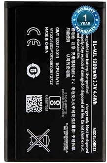 Original BL-4UL Battery for Nokia 3310 / Asha 225 220 230 Battery with 1 Year Warranty** (BL-4UL)