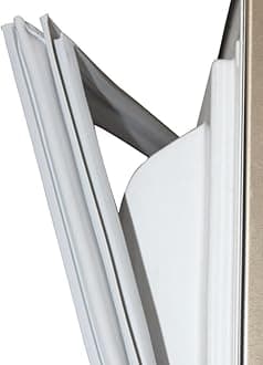 Universal Refrigerator Door Gasket Freezer Door Gasket Magnetic Rubber Seal Part Replaces,No Need To Cut, Custom Made To Your Size