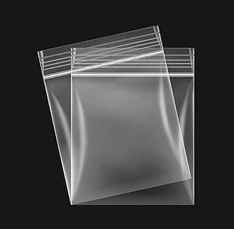 100 Grip Seal Freezer Bags *CHOOSE YOUR SIZE*| Strong Resealable and Reusable Clear Plastic Zip Lock Bags |Used for Food Storage Jewellery Medicine (3 x 7.5 Inch)