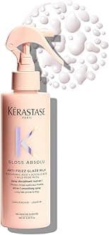 Kérastase Gloss Absolu Anti-Frizz Heat Protectant Spray For Glossy Hair | Fine To Medium Hair | 4-Days Anti-Frizz | With Hyaluronic & Glycolic Acid, Wild Rose-In-Oil | 190ml
