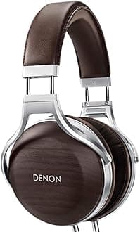 AH-D5200 Ultra Premium HiFi Over Ear Headphones (Brown)
