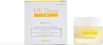 UV Doux Lip Lightening Balm SPF 40 PA++ | India’s No.1 Dermatologist Recommended Brand | With Almond Oil, Olive Oil & Vitamin E | For Pigmented & Dry Lips | Hydrates & Protects | 8 g