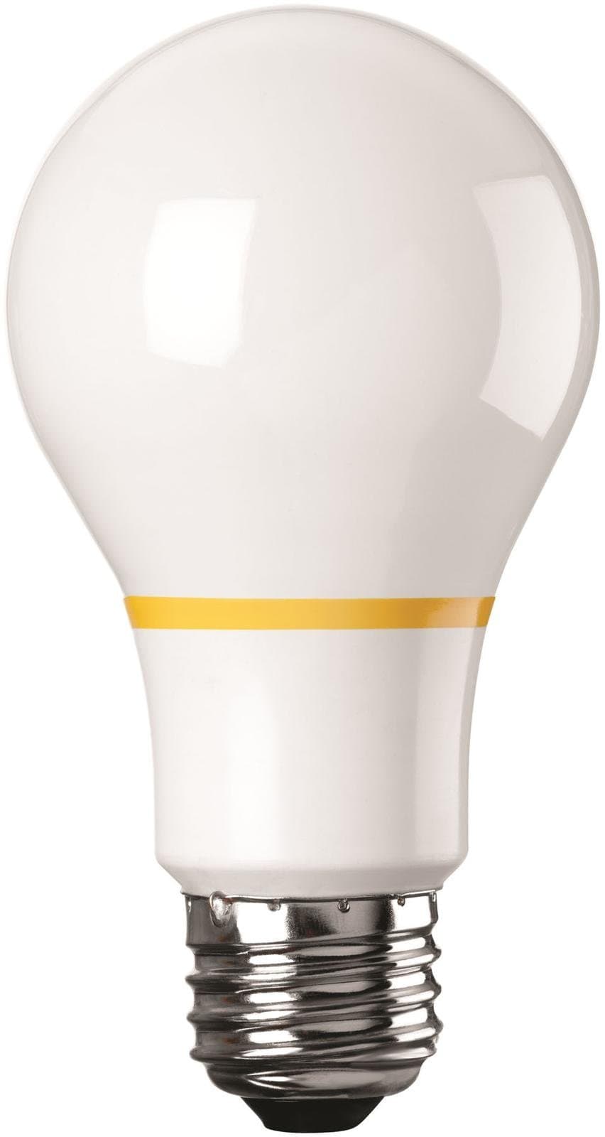 New Finally Light Bulb, 60 watt Equivalent, A19, Pack of 6 Light Bulbs, Long Lasting, Warm White, Non-LED, Energy Efficient, with Tesla Technology
