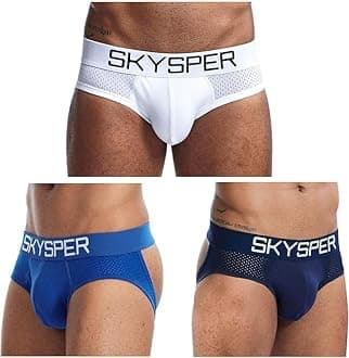 Men's Jockstraps Breathable Mesh Jock Straps Male Underwear, Athletic Supporters for Men