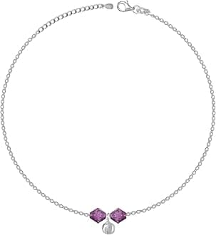 GIVA 925 Silver Anklet for Women, Single | Gifts for Women & Girls