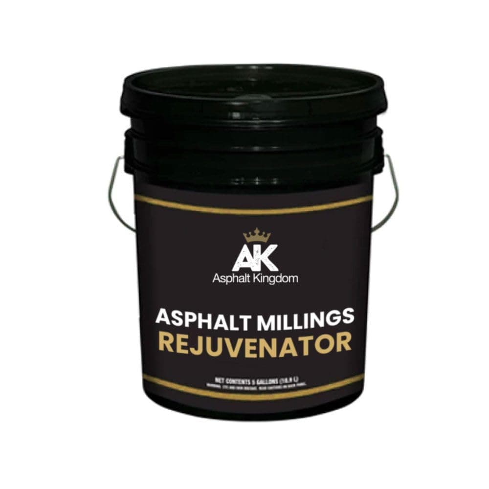 Asphalt Kingdom Infrared Patching Rejuvenator for Asphalt Pavements - Advanced Solution for Lasting Preservation, Repairs Cracks, and Enhances Durability - 5 Gallon Pail