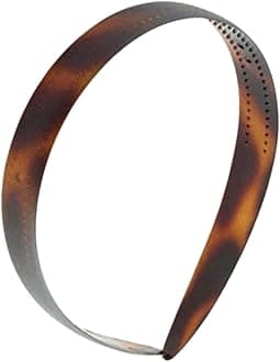 Parcelona Made in France Wide Celluloid Tortoise Shell Head Band Headband by Parcelona