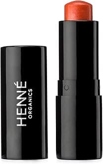 Henn Organics Luxury Lip Tint - All Natural Moisturizing - Sheer Stain With Buildable Color - CORAL