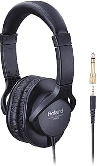RH-5, Over-Ear, Closed-Back Monitor Headphones Performance, For Everyday Music Making & Audio Playback, Balanced Tone, Comfortable & Lightweight, Conversion Plug Included