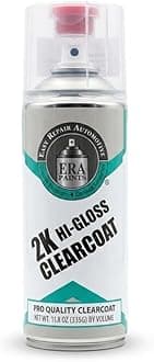 ERA Paints 2K High Gloss Clear Coat Spray/Aerosol Can – Professional Quality & Finish - Easy to Use – Best Value (1 Spray Can)