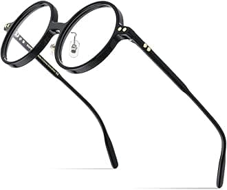 HEPIDEM Acetate Men Vintage Round Optical Glasses Frame Spectacles Optical Eyeglasses Zolman