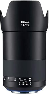 ZEISS Milvus 35mm F/1.4 ZE Lens for Canon Mount, Black (2111-788)