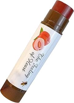 VESNIBA Fruit Flavored Lip Balm With Moisturizing Nourishing And Fading Lip Lines Properties. It Also Provides Hydration And Colorless Lip Balm With Subtle Lip Tints. Case Make up (C, One Size)