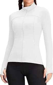QUEENIEKELadies Sports Set Jacket Slim Fit Soft Cotton Soft Touch