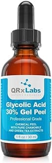 Glycolic Acid 30% Gel Peel with Chamomile and Green Tea Extracts Professional Grade Chemical Face, multi, 1 fl oz