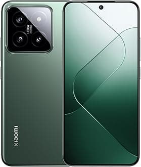 Xiaomi 14 5G (512GB + 12GB) Global Version Unlocked Worldwide (for Tmobile Mint Tello & Global) 50MP Triple Pro Leica Camera 6.36" 144Mhz (Jade Green)
