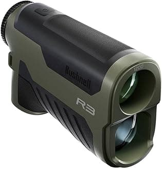 R3 1200 Laser Rangefinder for Hunting and Shooting, 6x25mm, HD Optical System, EXO Barrier Lens Coating, IPX4 Waterproof, Simple One-Button Operation, includes Vault Lite Rangefinder Pouch
