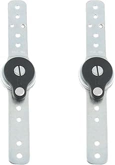 TAODAN 2PCS Sofa Function Adjustable Hinges Return 90 to 190 Degrees 10 Speeds Round Flat Smooth Steel Multi Angle Furniture Auto Reset Hinge for Bed Cabinet Recliner Gear Adjustment