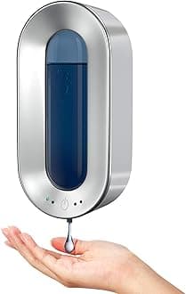 Automatic Soap Dispenser, 24oz/700ML Touchless Rechargeable Wall Mounted Liquid Foaming Hand Sanitizer Soap Dispenser for Bathroom,Kitchen, Hotel, Office, Home, Commercial
